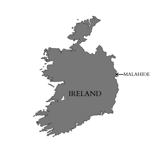 Mapa de Malahide