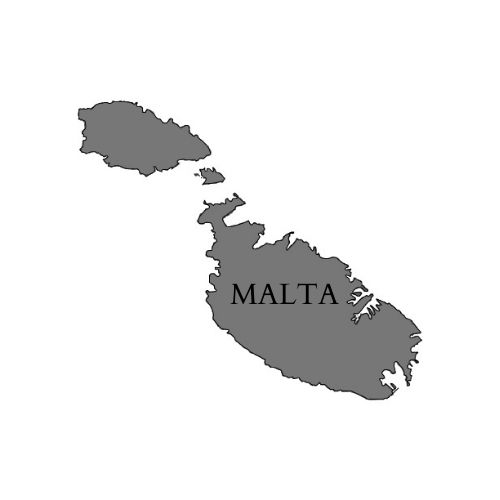 Mapa de Malta.